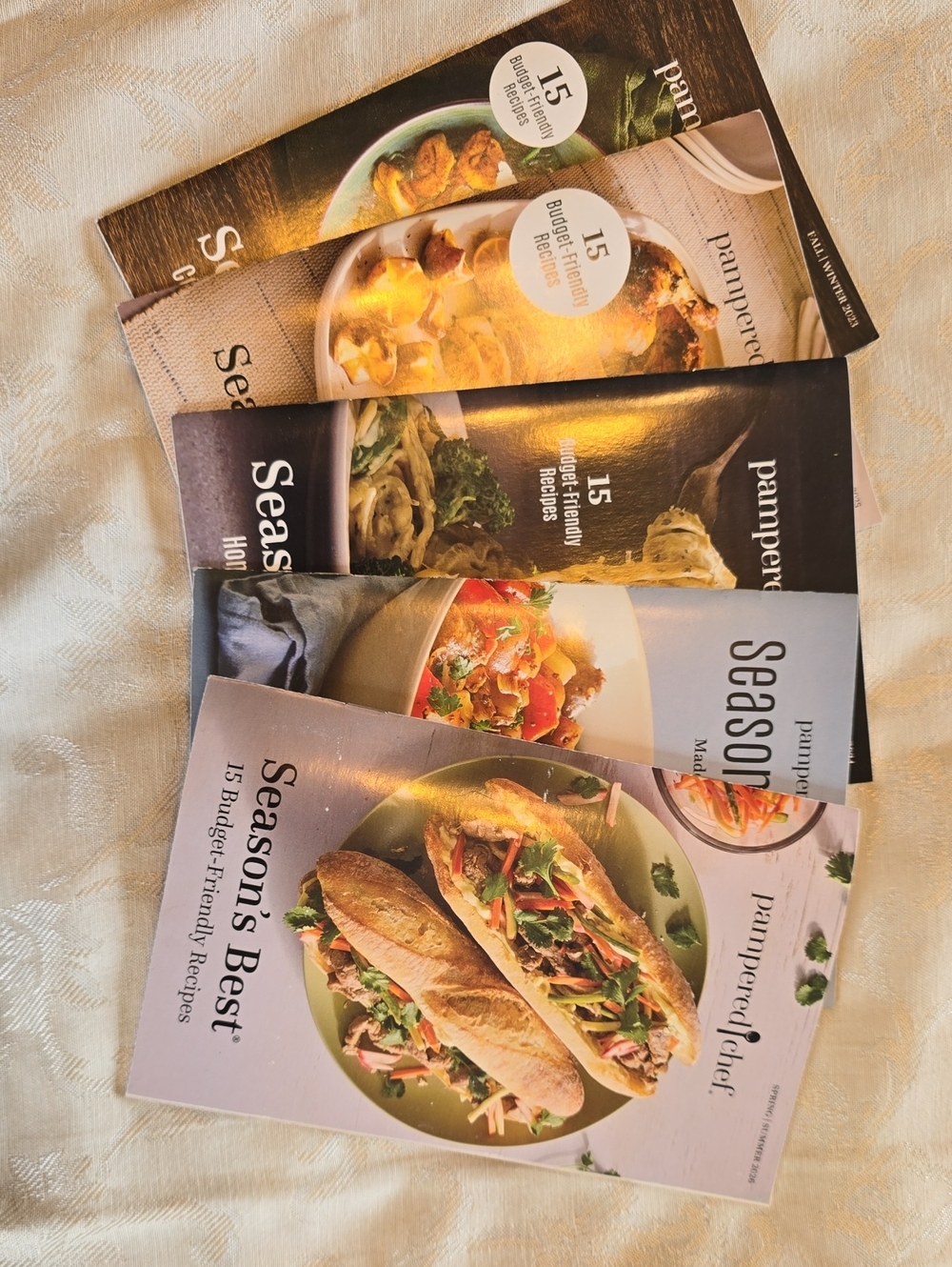Pampered Chef Season's Best Recipe Booklets